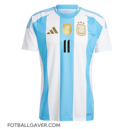 Argentina Angel Di Maria #11 Fotballklær Hjemmedrakt Copa America 2024 Kortermet Argentina Angel Di Maria #11 Fotballklær Hjemmedrakt Copa America 2024 Kortermet
